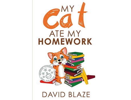 Livro My Cat Ate My Homework de David Blaze (Inglês)