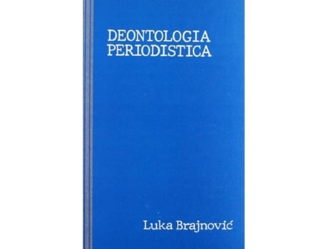 Livro Deontología Periodística de Luka Brajnovic (Espanhol)