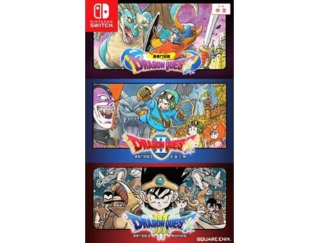 Dragon Quest I  Ii & Iii (1  2 & 3) Collection (Nintendo Switch)  Asian Version  Videogames