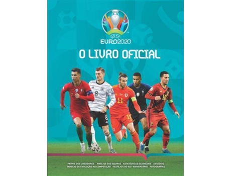 Livro Uefa Euro 2020 - O Livro Oficial de VVAA (Português)