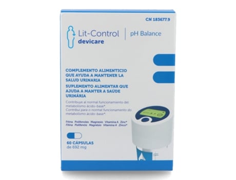 Suplemento Alimentar EXELTIS Lit-Control Ph Balance (60 capsulas)