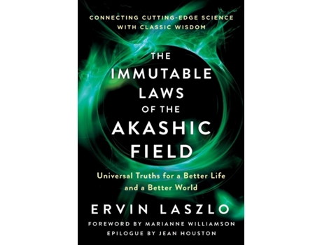 Livro the immutable laws of the akashic field de ervin laszlo (inglês)