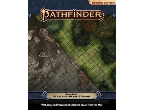 Livro Pathfinder FlipMat Planes of Metal and Wood de Jason Engle e Stephen Radney-Macfarland (Inglês)