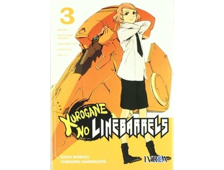 Livro Kurogane No Linebarrels, 3 de Eiichi Shimizu (Espanhol)