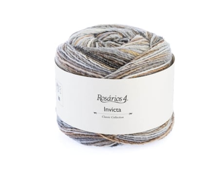 Fio de Tricot ROSARIOS 4 Invicta 150G Cinza 41