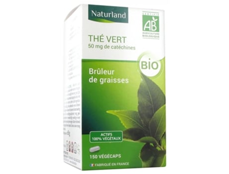 Chá Verde Bio 150 Végécaps NATURLAND