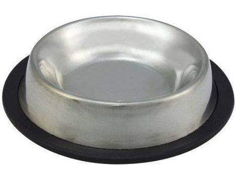 Comedouro para Gatos  31541 (Cinzento - Aço Inox)