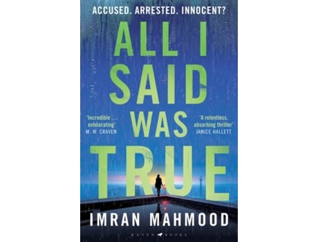 Livro All I Said Was True de Imran Mahmood (Inglês)