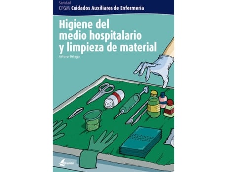 Livro Higiene Medio Hospitalario Y Limpieza Material de Arturo Ortega (Espanhol)