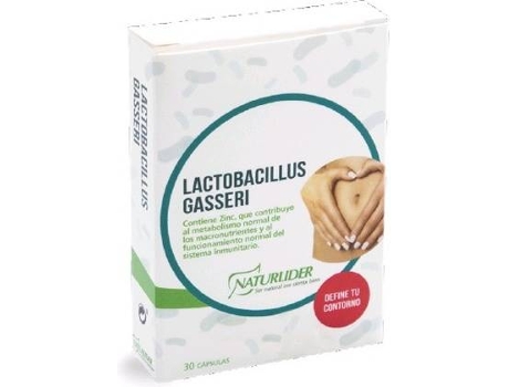 Suplemento Alimentar NATURLIDER Lactobacillus Gasseri (30 cápsulas)