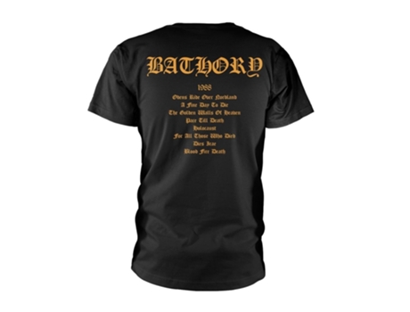 T-shirt BATHORY (M - Preto)