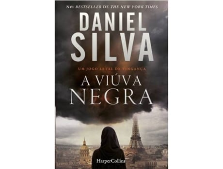 Livro A Viúva Negra de Daniel Silva (Português - 2017)