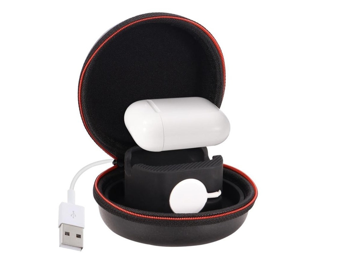 Suporte 2 em 1 SLOWMOOSE para Airpods de Rel gio Apple com Design