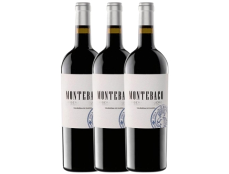 Vinho MONTEBACO Montebaco Tempranillo Ribera Del Duero Crianza (0.75 L - 3 unidades)