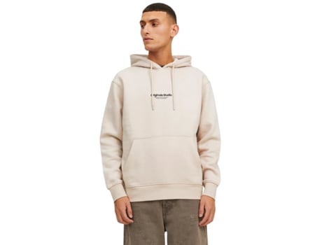 Sweatshirt JACK AND JONES (XXL - Bege)