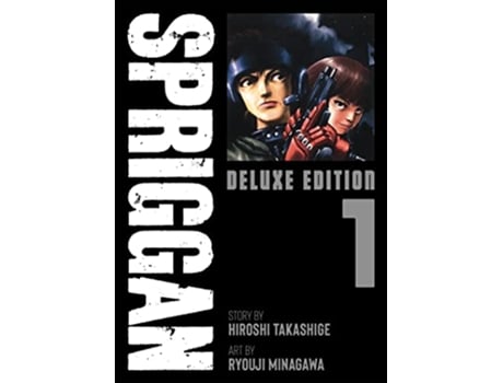 Livro SPRIGGAN Deluxe Edition 1 de Hiroshi Takashige (Inglês)