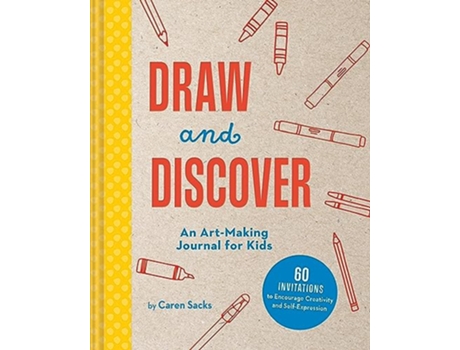 Livro Draw and Discover de Caren Sacks (Inglês - Capa Dura)