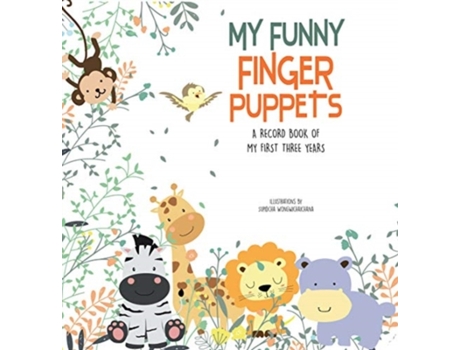 Livro my funny finger puppets de illustrated by supidcha wongwichaichana (inglês)