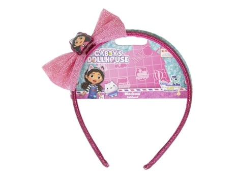 Laço de Criança GABBY'S DOLLHOUSE Diadema Rosa