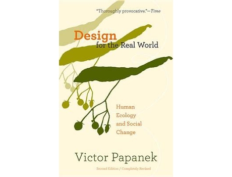 Livro design for the real world de victor papanek (inglês)