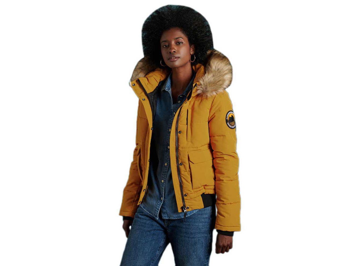 Superdry Everest Bomber Jacket - Yellow