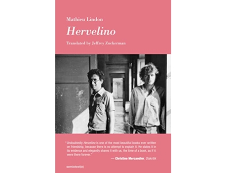 Livro Hervelino de Mathieu Lindon (Inglês)