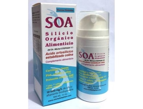 Suplemento Alimentar HOLISTIC SOA Silício Orgânico Alimentar Estabilizado Colina (100 ml)