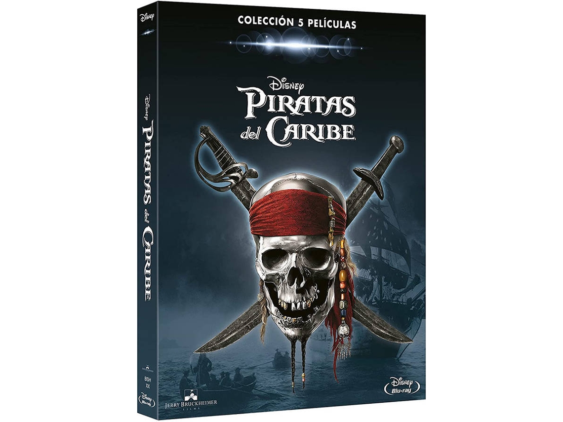 Pirates of the Caribbean 1-5 Boxset DVD