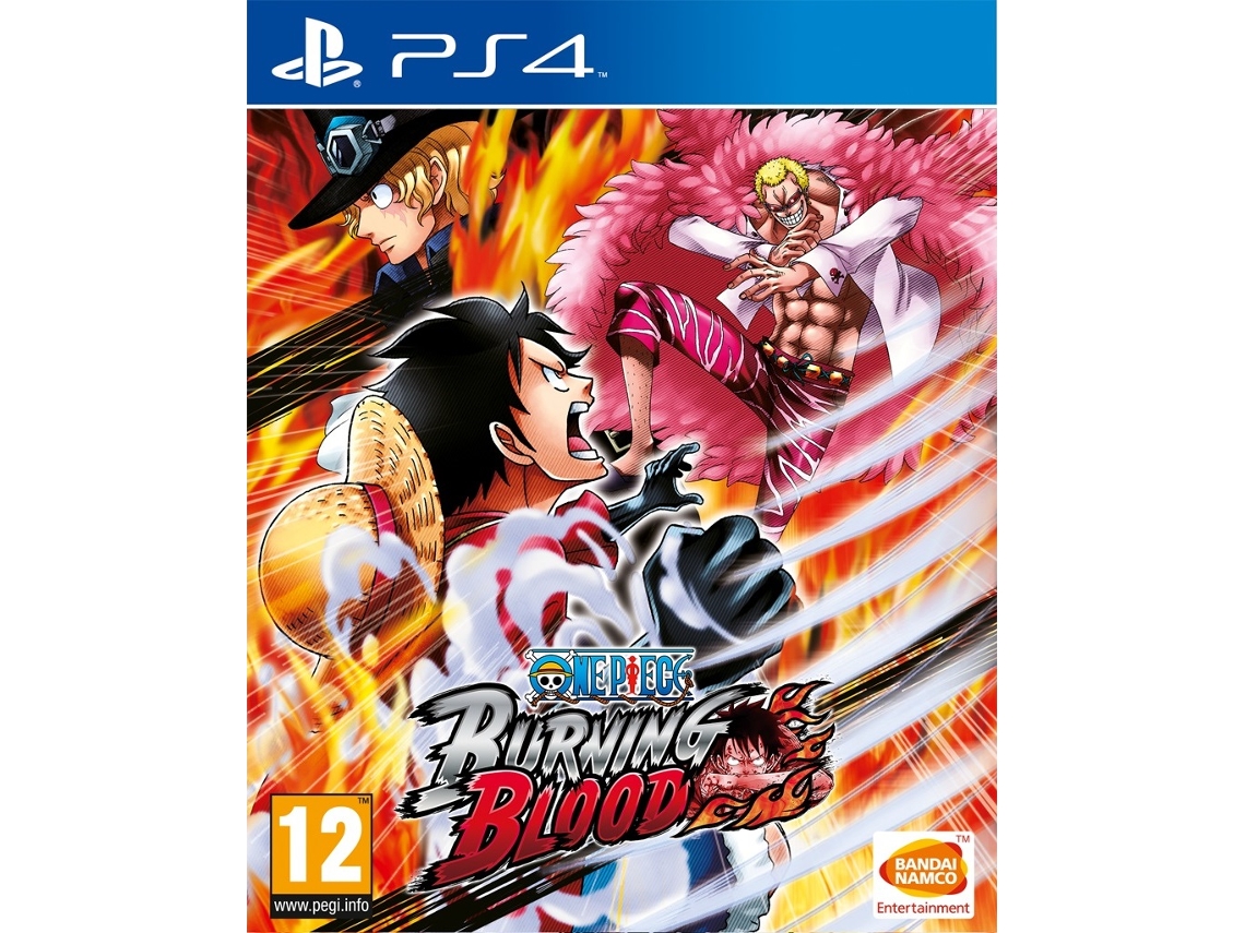 One Piece - Burning Blood (Seminovo) - PS4 - ZEUS GAMES - A única loja  Gamer de BH!