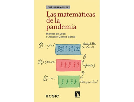 Livro Las Matemáticas De La Pandemia de Manuel De León Rodríguez (Espanhol)