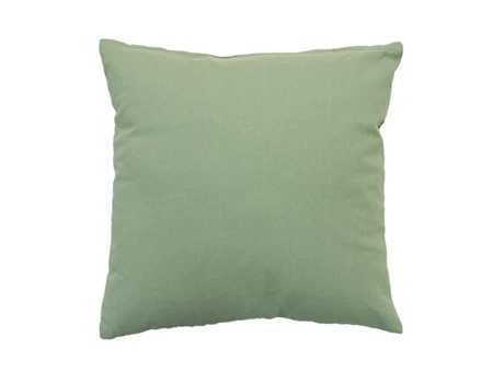 Capa de Almofada Removível 60 X 60 Cm Lola 100% Algodão Cor Verde Argila ENJOY HOME