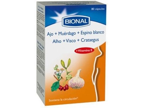 Suplemento Alimentar BIONAL Ajo+ Muerdago Espino Blanco (100 g)