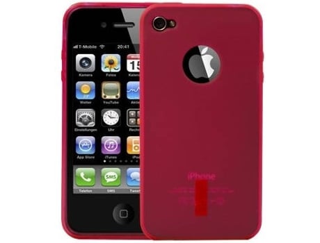 Capa iPhone 4 LOGOTRANS 102142 Vermelho