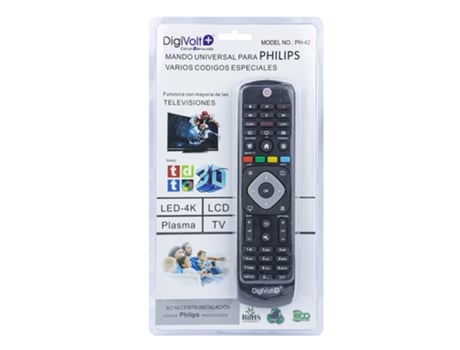 Comando Universal Para Smart Tv Digivolt Ph-42 (Preto)