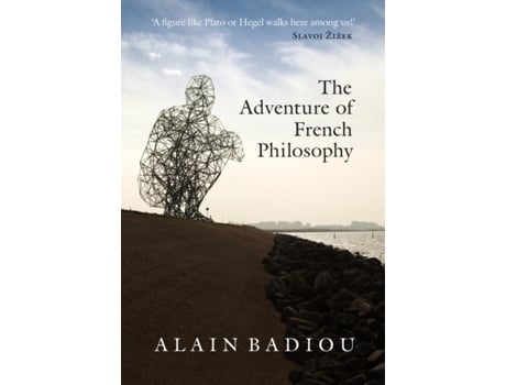 Livro the adventure of french philosophy de alain badiou (inglês)