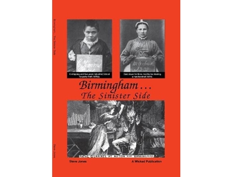 Livro Birmingham The SinisterSide de Steve Jones (Inglês)