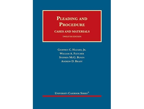 Livro Pleading and Procedure de Geoffrey Hazard Jr, William Fletcher et al. (Inglês - Capa Dura)