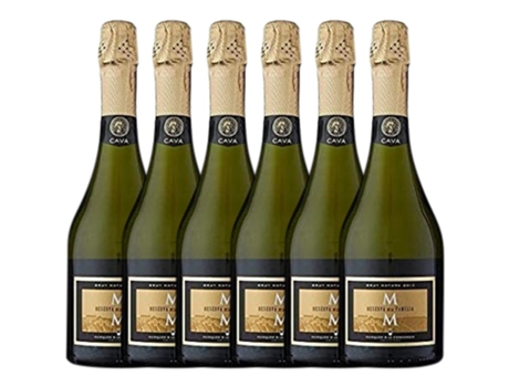 Marqués de La Concordia Brut Nature Cava Reserva 75 cl (Caixa de 6 unidades)