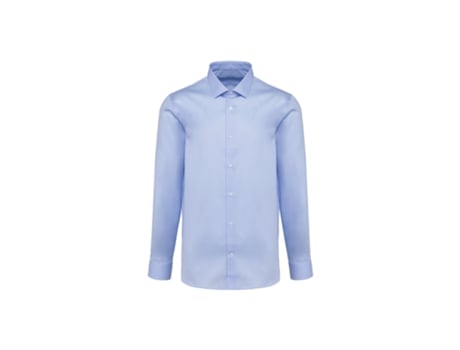 Camisa para Homem KARIBAN PREMIUM (3XL - Algodão - Azul)