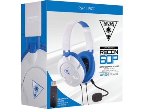 Auscultadores PS4  Recon 60P (Branco)