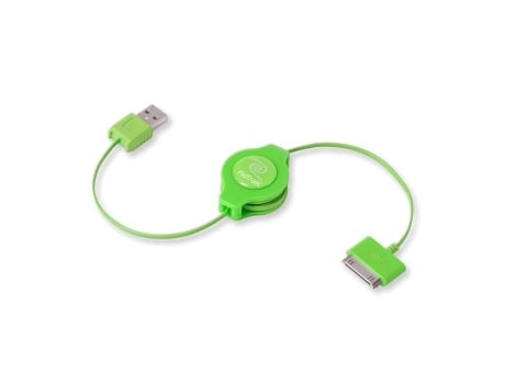 Cabo Euipodusbgn Telemóvel Usb para Apple RETRAK Verde