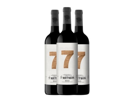 Vinho LAN 7 Metros Tempranillo Rioja (0.75 L - 3 Unidades)