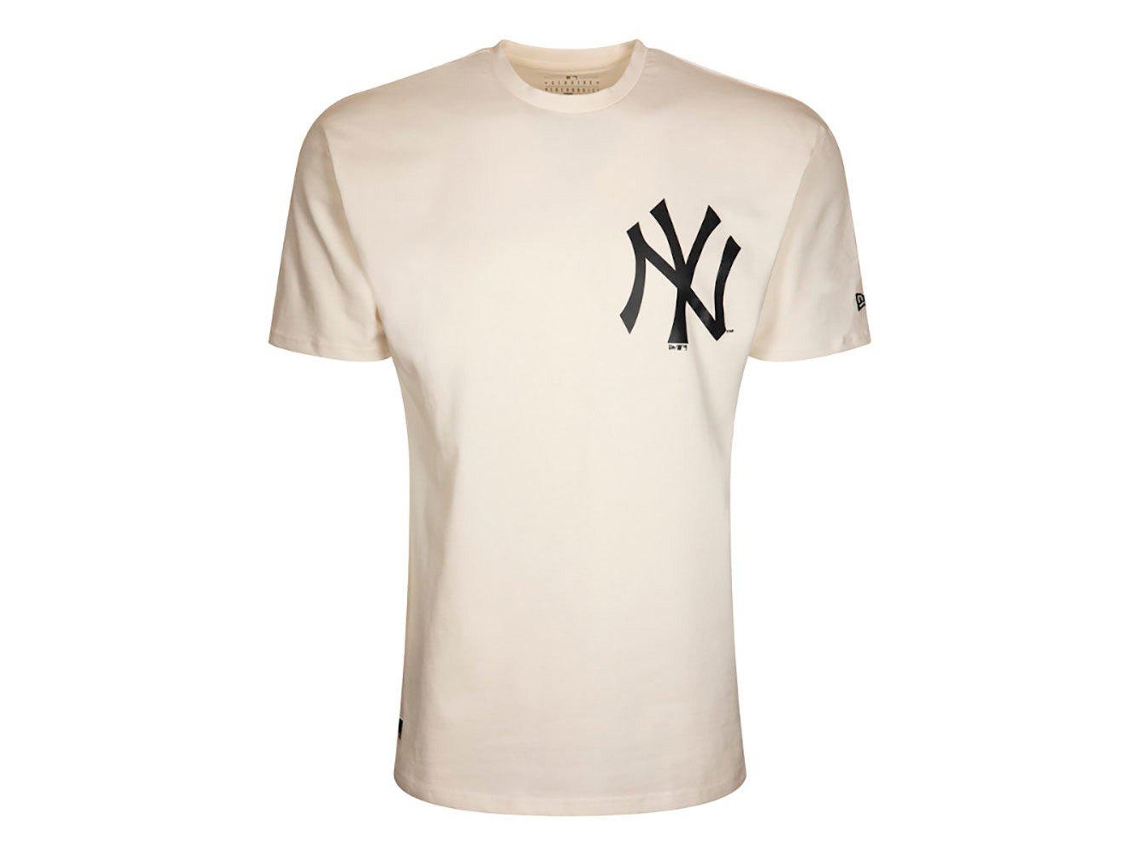 New Era MLB Big Logo Oversized New York Yankees T-Shirt White - L