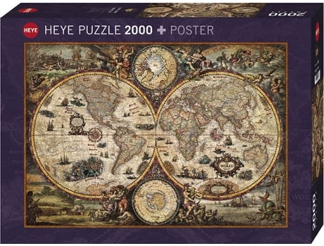 Puzzle 2D  2D Vintage World