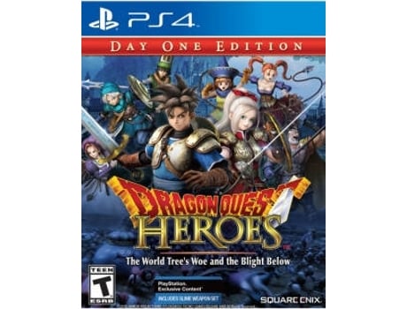 Jogo PS4 Dragon Quest Heroes The World Tree's Woe and the Blight Below (Day One Edition)