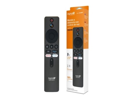 Comando/Controlo Remoto com Controlo de Voz para Televisão Xiaomi DIGIVOLT Xi-64Mic Preto