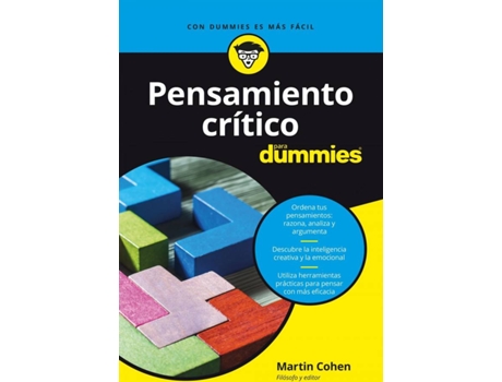 Livro Pensamiento Crítico Para Dummies de Martin Cohen (Espanhol)