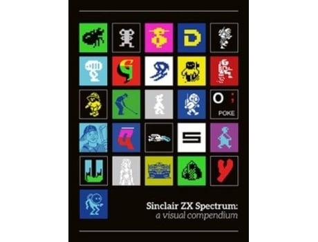 Livro sinclair zx spectrum: a visual compendium de bitmap books (inglês)