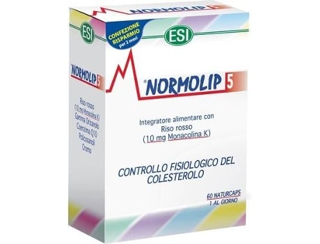 Suplemento Alimentar ESI Normolip (60 cápsulas vegetais)