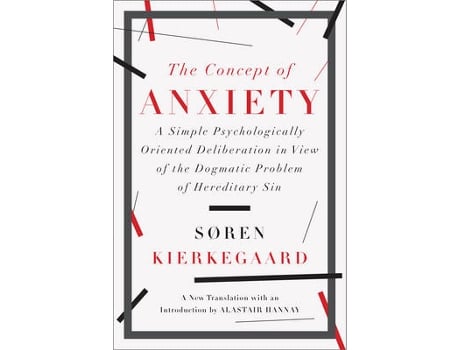 Livro the concept of anxiety de soren kierkegaard (inglês)